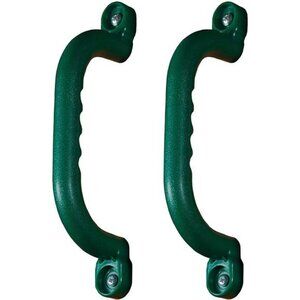 Gorilla Playsets 07-0005-G Plastic Safety Handles - Green (Pair)